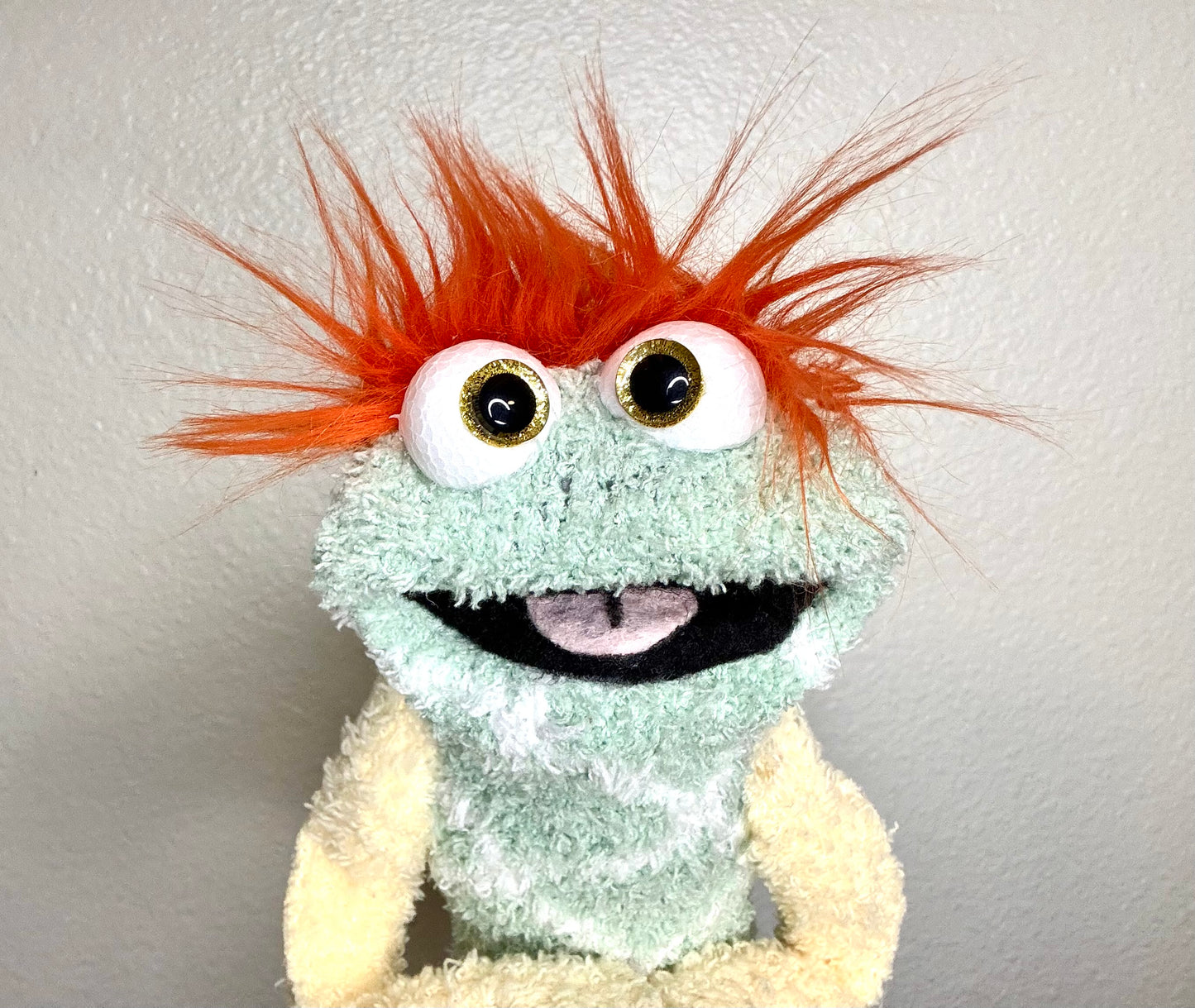 Handmade sock puppet - puppets by Eliza