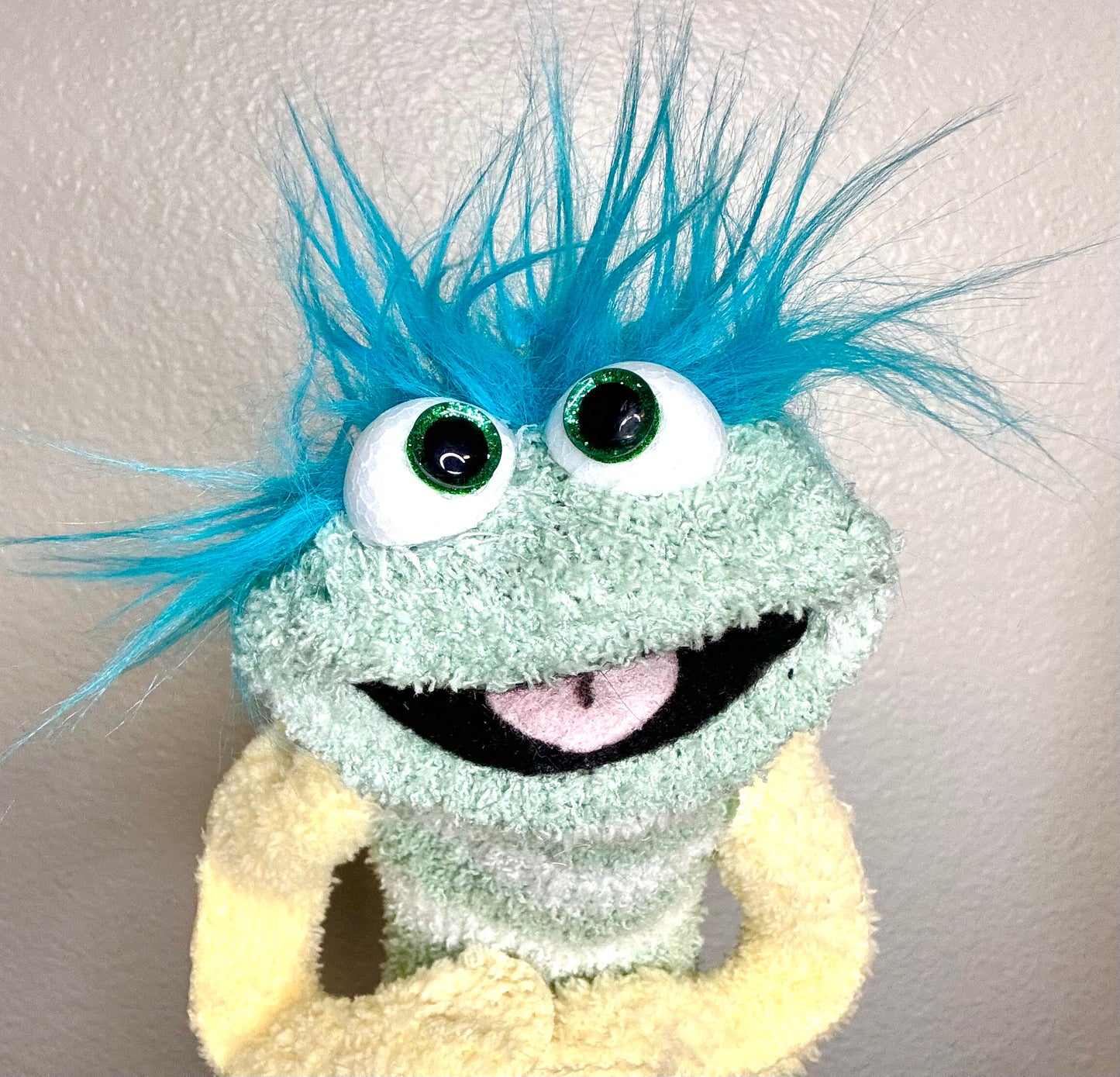 Handmade sock puppet - puppets by Eliza