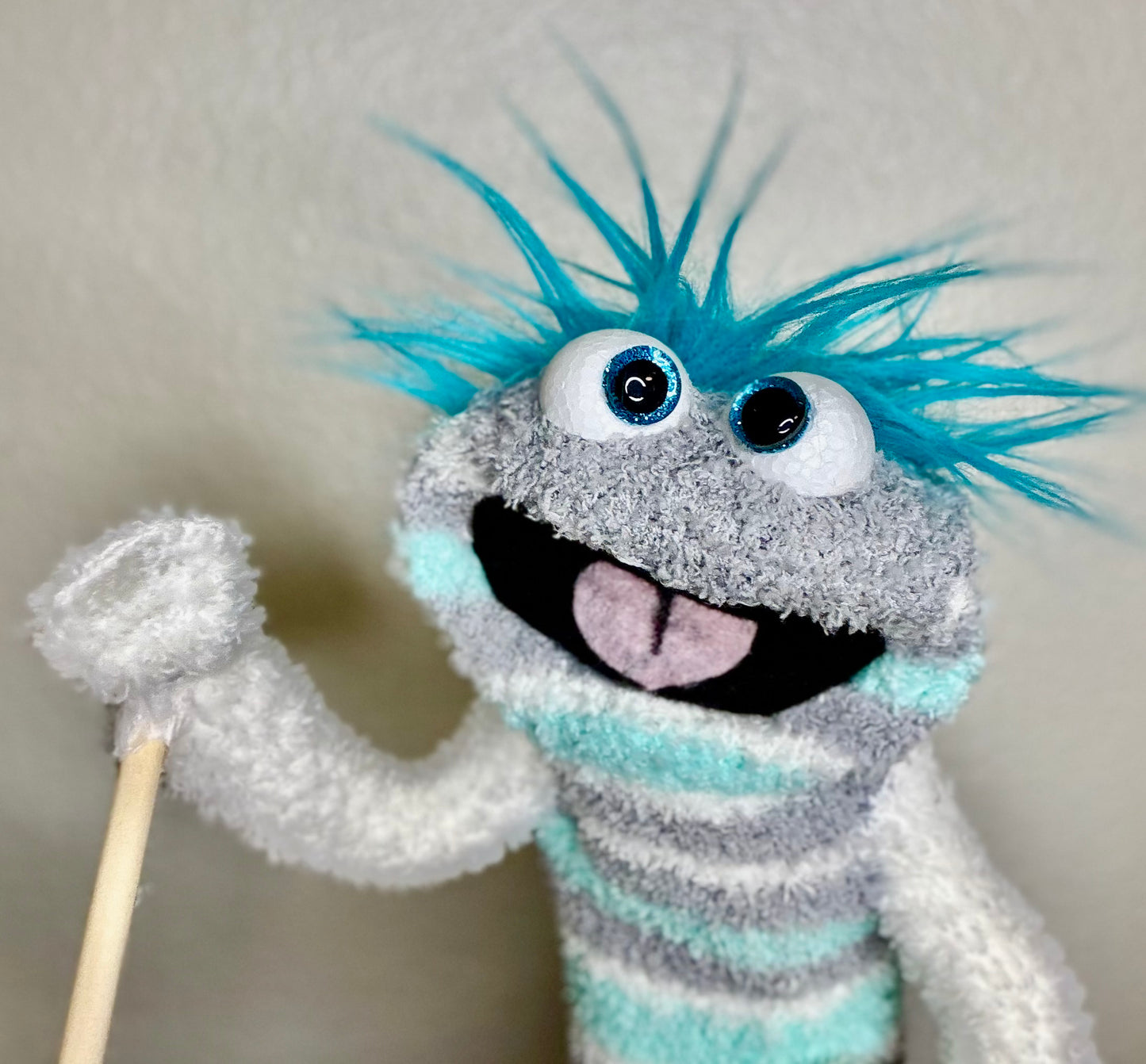 Handmade sock puppet - puppets by Eliza