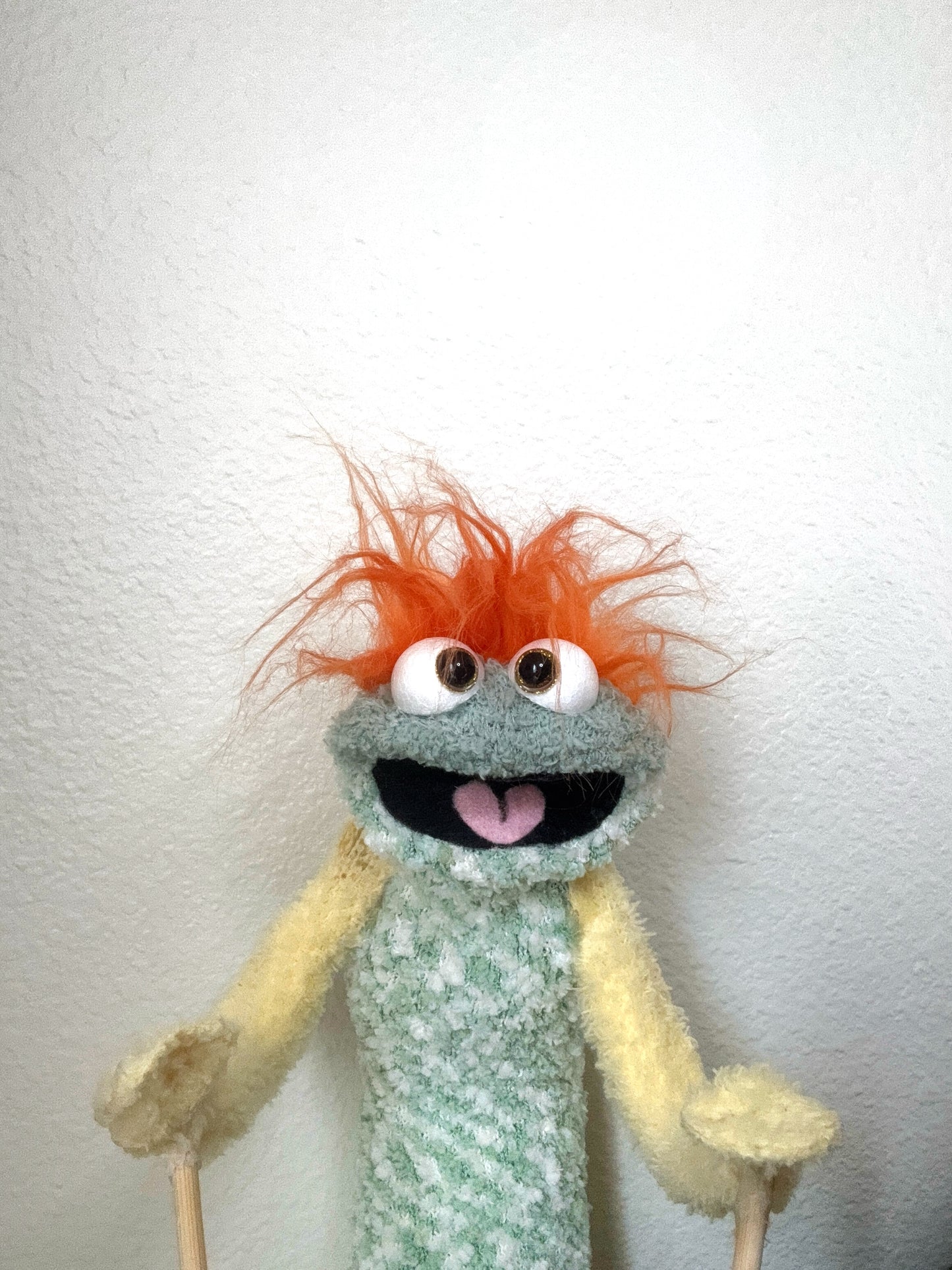 Handmade Sock Puppet - Puppets by Eliza