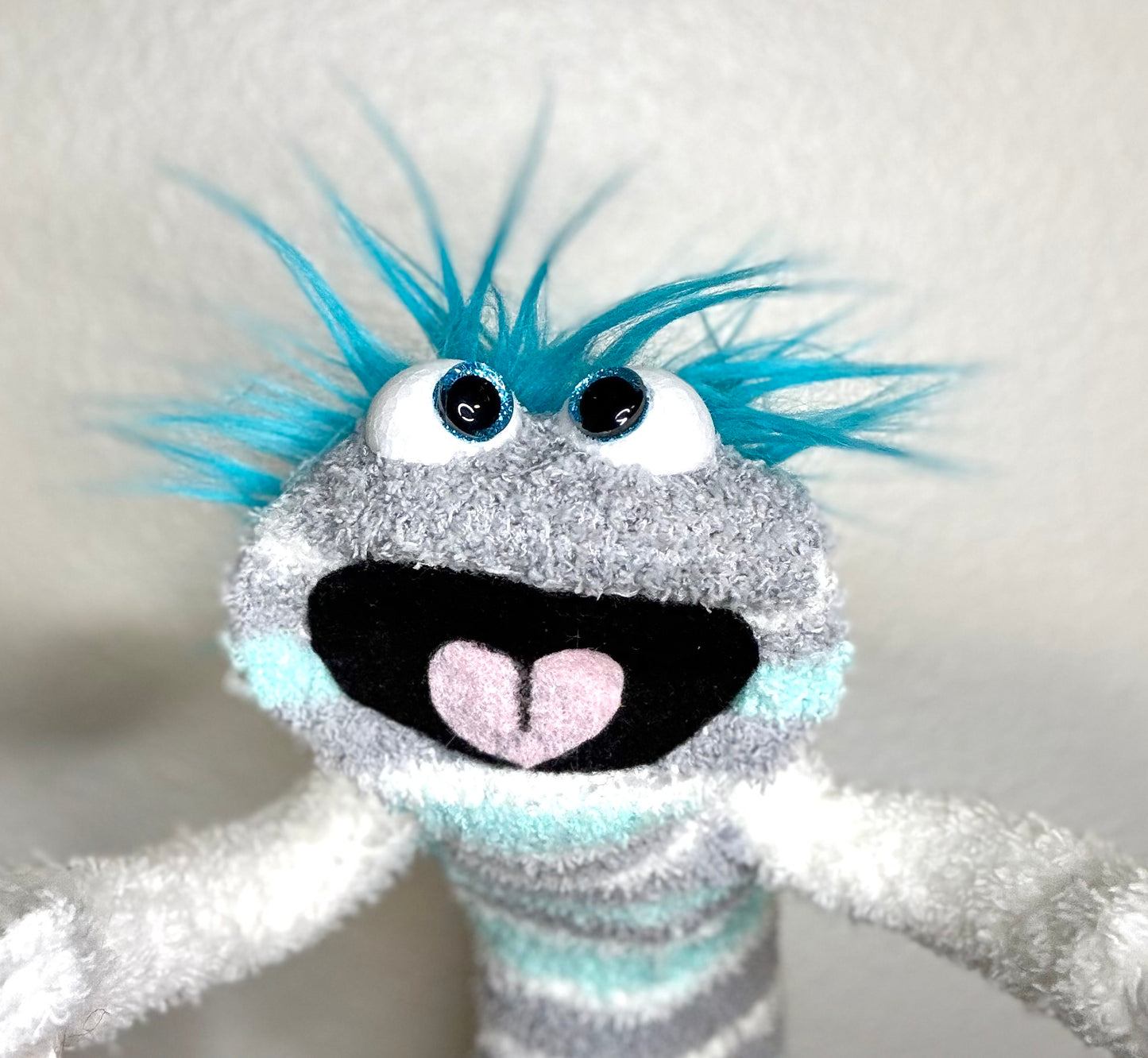 Handmade sock puppet - puppets by Eliza