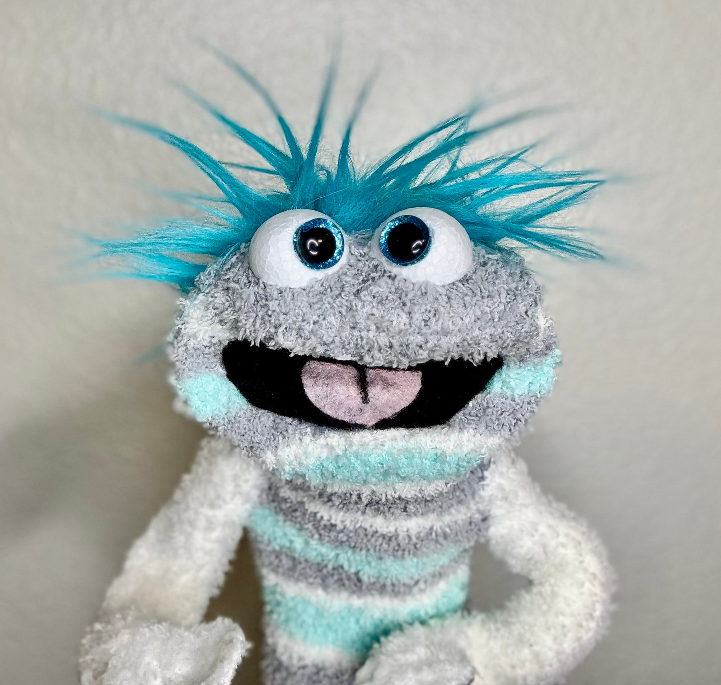 Handmade sock puppet - puppets by Eliza