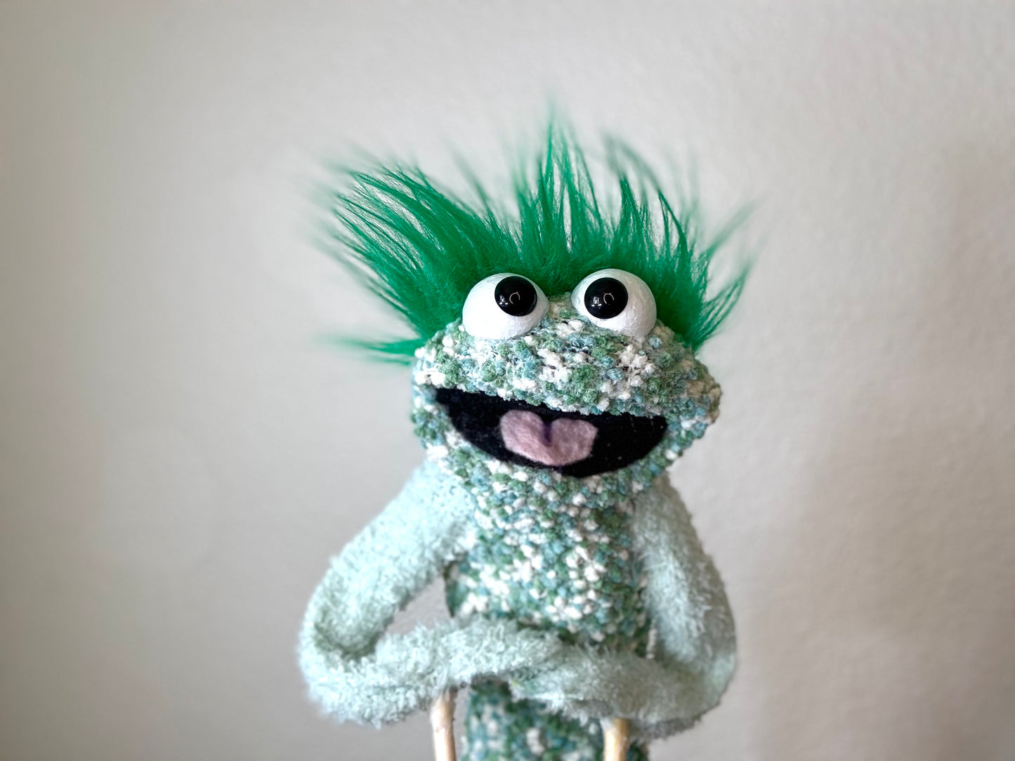 Handmade sock puppet - Puppets by Eliza