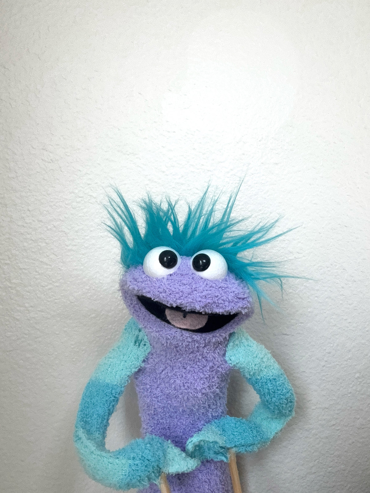 Handmade sock puppet - Puppets by Eliza