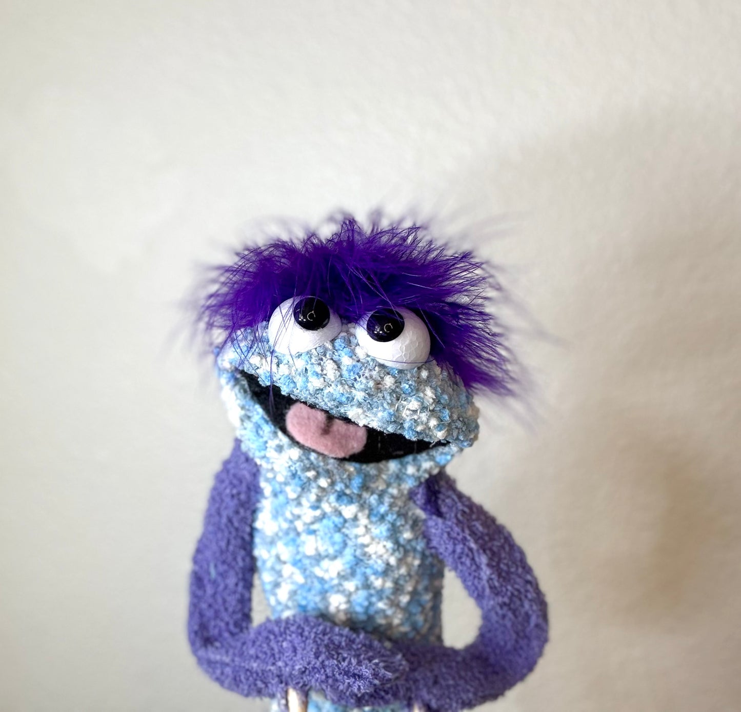 Handmade sock puppet - Puppets by Eliza